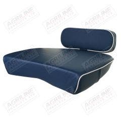 Seat Cushion Set- Blue & White