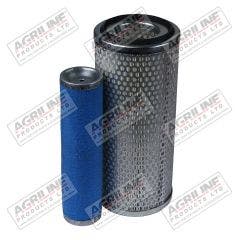 Air Filter Kit - 1887575M91 suitable for Massey Ferguson -  1887574M91 1026131V92  880271M1