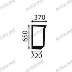 Cab Glass- RH Lower Front- Green Tint suitable for New Holland -  
