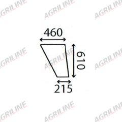 Cab Glass- RH Lower Door- Clear suitable for David Brown -  