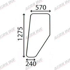 Cab Glass- Door - Clear