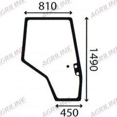Cab Glass- Curved RH Door suitable for Massey Ferguson -  3907222M1