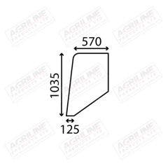 Cab Glass- Door - Clear suitable for Case International -  3114017R1
