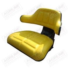 Wraparound Mechanical Suspension Seat- Yellow suitable for John Deere tractor