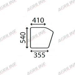 Cab Glass- Lower Door - Clear suitable for Zetor -  59117962
