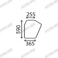 Cab Glass-Lower Door - Clear suitable for Zetor -  69117913