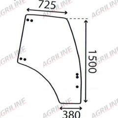 Cab Glass- RH Door suitable for Deutz -  4418952