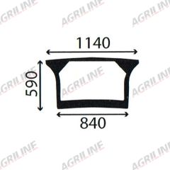 Cab Glass- Lower Rear-Green Tint suitable for Deutz -  4418956