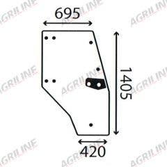 Cab Glass- RH Door- Clear