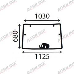 Cab Glass- Front Window suitable for Deutz -  001503540/10