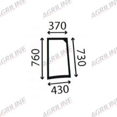 Cab Glass- LH Side Window- Green Tint suitable for Deutz -  001503460/10