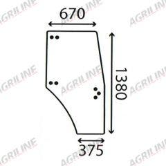 Cab Glass-RH Door