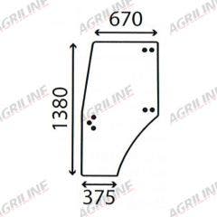 Cab Glass- LH Door- Clear suitable for Deutz -  000977000/40