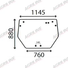 Cab Glass-Rear Window- Clear suitable for Deutz -  1062650