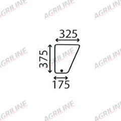 Cab Glass- Lower Front- Clear suitable for John Deere tractor