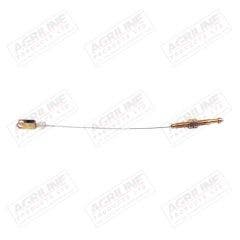 Injection Pump Throttle Cable- 280mm suitable for Massey Ferguson -  1696819M94  3762118M91