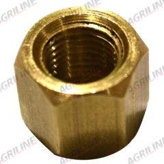 Exhaust Elbow Hexagon Nut 3/8" UNF suitable for Massey Ferguson -  