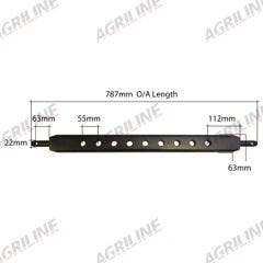Drawbar 9 Hole suitable for David Brown -  K902280