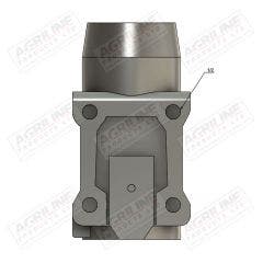 Hydraulic Cylinder suitable for Massey Ferguson -  180967M1  184442M1