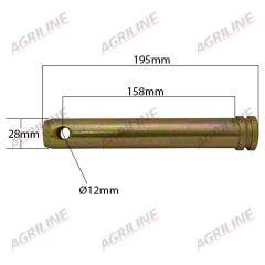 Lower Link Pin (Cat. 2)