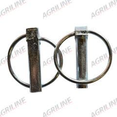 Round Linch Pin: 11mm Ø x 44.5mm Single suitable for David Brown -  K210316