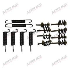 Brake Shoe & Retaining Spring Kit suitable for Ford & Fordson -  