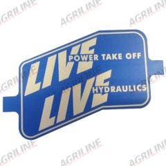 Live Drive Badge suitable for Ford & Fordson -  