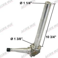 Spindle LH suitable for Ford & Fordson -  81717384  957E3106  F2NN3106BA