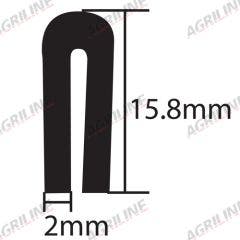 Dash Rubber suitable for Ford & Fordson -  