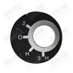 Key Position Plate suitable for Massey Ferguson -  