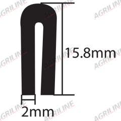 Dash Rubber suitable for Massey Ferguson -  