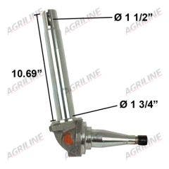 Spindle Right Hand suitable for Ford & Fordson -  81815914  81859405  C5NN3105A