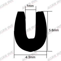 Grille Rubber suitable for Massey Ferguson -  194252M1