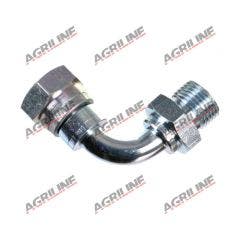 Hydraulic Adaptor 1/2" BSP Male - 1/2" BSP 90 Swept Female