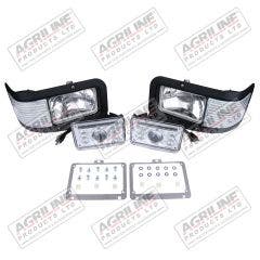 LED Headlight & Surround kit suitable for New Holland -  82019787  82014955  2019788