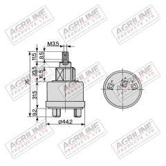 PTO Switch 3619445M2