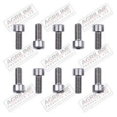 Cap Head Screw - M8 x 20mm (10 Pack) - 3476103M1 suitable for Massey Ferguson -  3476103M1