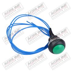Green Push Button Switch - 82013762 suitable for New Holland -  82013762