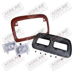 Grille Kit - Massey Ferguson 4200 / 4300 / 6200 / 5400 Serie suitable for Massey Ferguson -  3810158M91  3810157P92  3809345M91