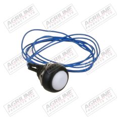 Push Button Switch - White - 82013762 suitable for New Holland -  82013762