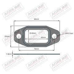 Manifold Gasket - 0606800900