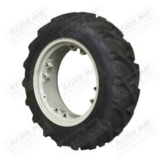 Wheel & Tyre Assembly RH 11.2 x 24 suitable for Massey Ferguson -  
