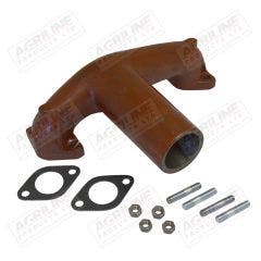 Exhaust Manifold Kit - Vertical suitable for Ford & Fordson -  