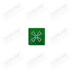 Rocker Switch Insert, Fan (Slow) suitable for Massey Ferguson -  1694372M1