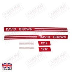 Decal Set suitable for David Brown -  