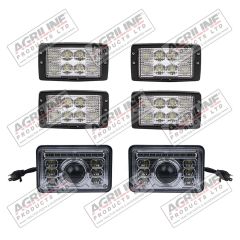 LED Headlight Kit  suitable for Massey Ferguson -  3713134M91  1693943m93  3809345m91