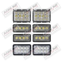 LED Headlight / Work Light Kit suitable for John Deere tractor