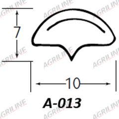Infill Rubber (10m Roll) suitable for Massey Ferguson -  