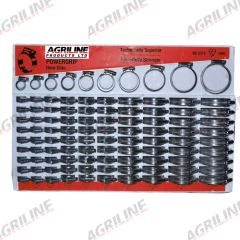 Hose Clip Assortment (92 Pcs) suitable for David Brown -  