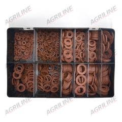 Metric Fibre Washer Assortment Box (840 Pcs)